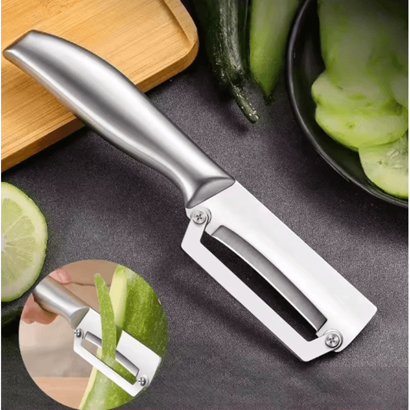 Stainless Steel Double Head Vegetable Peeler Multi Function Kitchen Fruit Vegetable Peeler 7