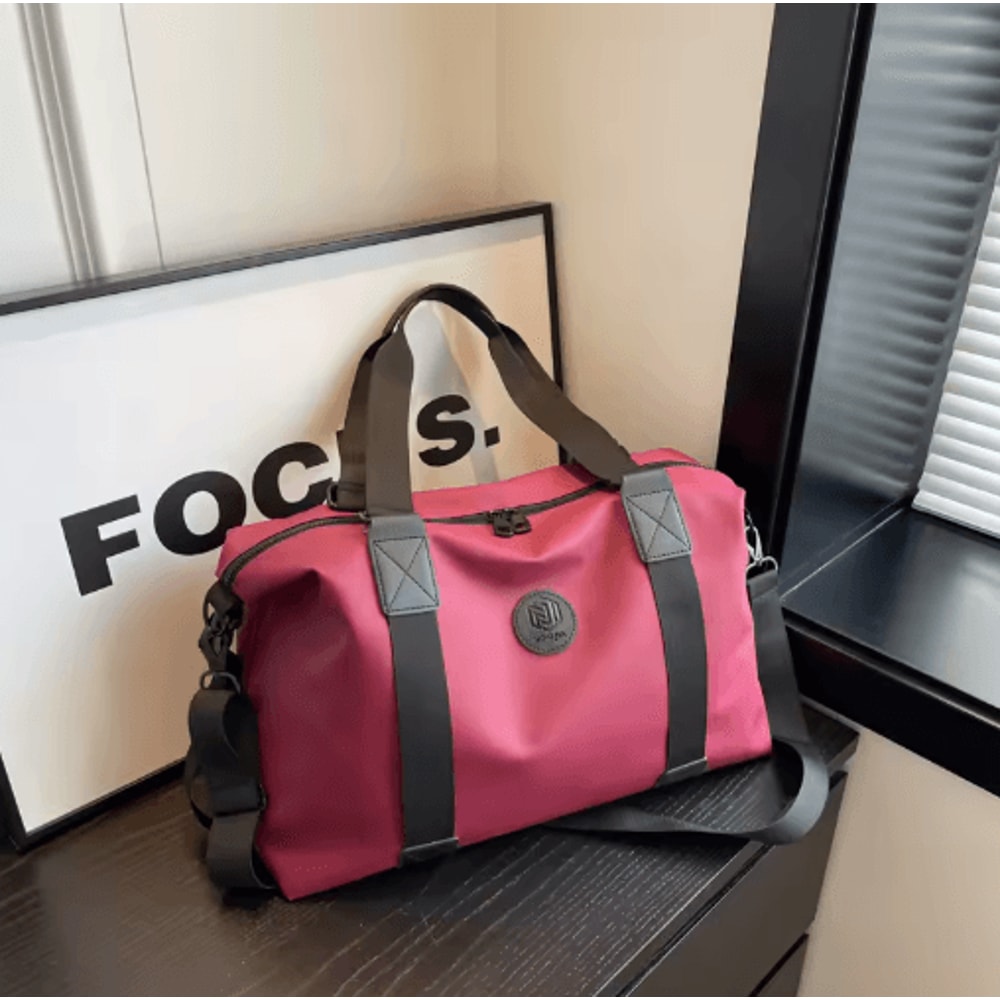 Large Capacity Travel Duffel Bag Waterproof Oxford Cloth Gym Fitness Tote 1