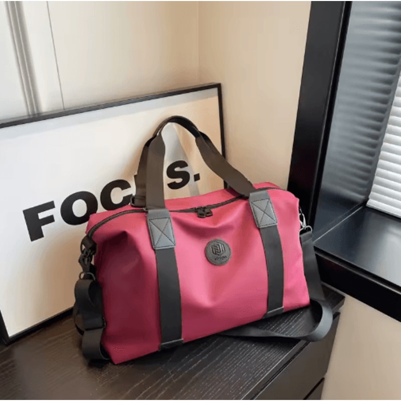 Large Capacity Travel Duffel Bag Waterproof Oxford Cloth Gym Fitness Tote 6