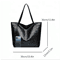 Stylish Womens Crocodile Pattern Tote Bag Retro Shoulder Handbag For Work Daily Use 5