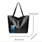 Stylish Womens Crocodile Pattern Tote Bag Retro Shoulder Handbag For Work Daily Use 5
