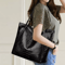 Stylish Womens Crocodile Pattern Tote Bag Retro Shoulder Handbag For Work Daily Use 0