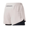 Mens Double Layer Running Shorts Quick Drying Fitness Workout Training Shorts 3