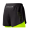 Mens Double Layer Running Shorts Quick Drying Fitness Workout Training Shorts 5