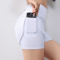 Womens QuickDrying Running Shorts Double Layer Athletic Yoga Shorts With Pockets 3