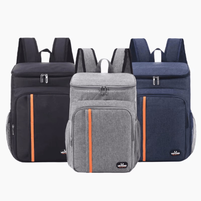 18L Insulated Cooler Backpack Waterproof Thermal Lunch Bag For Camping Travel 6