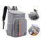 18L Insulated Cooler Backpack Waterproof Thermal Lunch Bag For Camping Travel 0