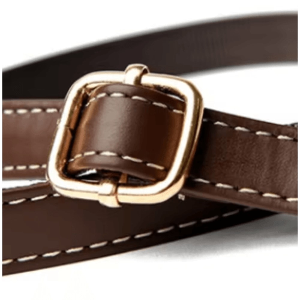 Luxury Cowhide Leather Flap Bag Designer Women Crossbody Messenger Handbag 5