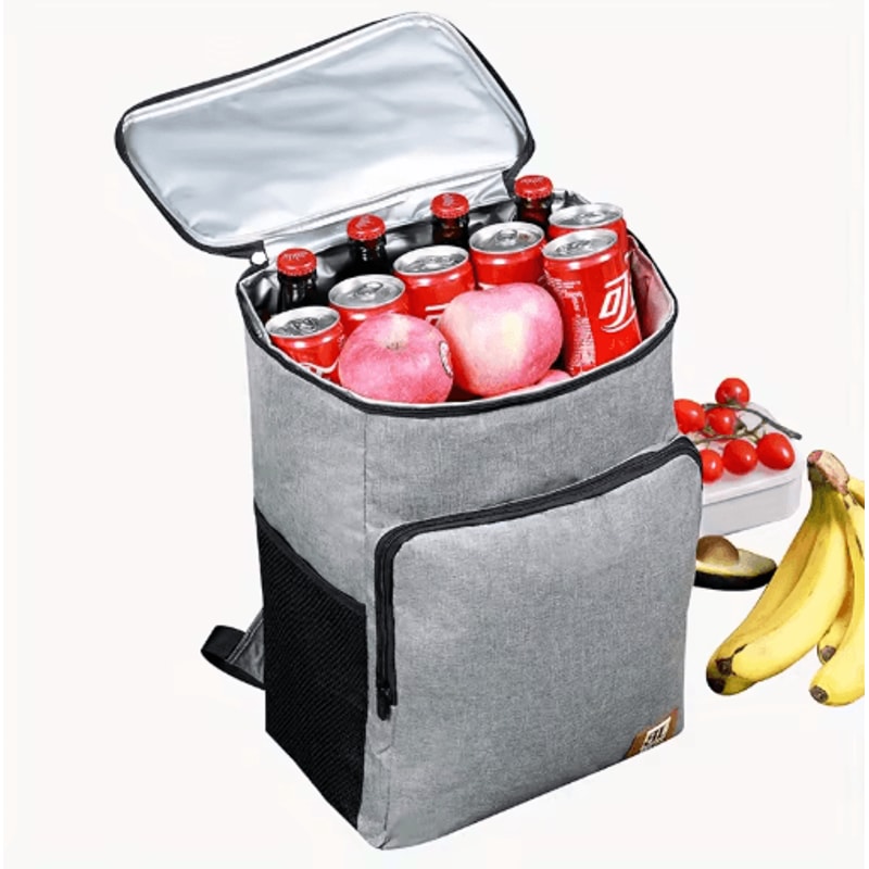 Large Insulated Cooler Backpack Waterproof Lunch Beer Cooler With PEVA Lining 7