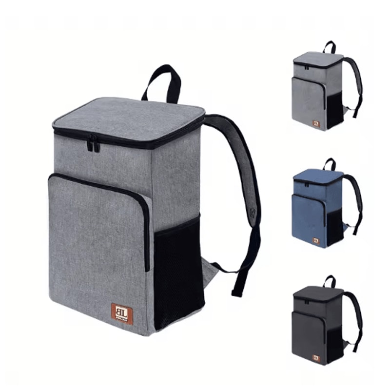 Large Insulated Cooler Backpack Waterproof Lunch Beer Cooler With PEVA Lining 0