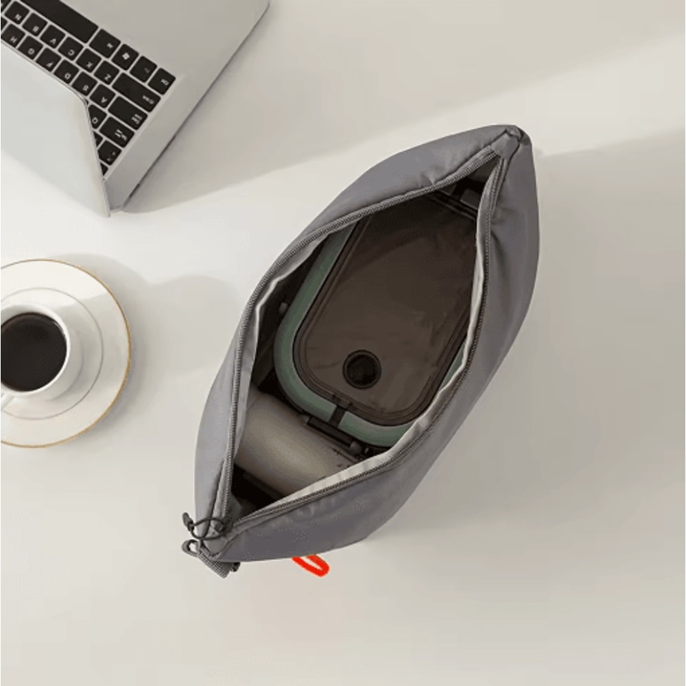 Foldable Insulated Lunch Bag Portable Oxford Cloth Thermal Lunch Tote With Aluminum Foil Lining 5