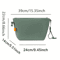 Foldable Insulated Lunch Bag Portable Oxford Cloth Thermal Lunch Tote With Aluminum Foil Lining 7