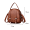 Womens Vintage PU Leather Crossbody Bag Multi Functional Small Shoulder Phone Purse 3
