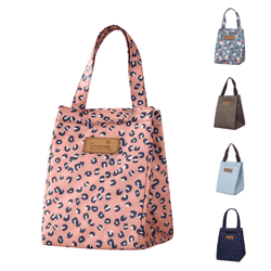 portable insulated lunch bag stylish thermal food storage handbag for women