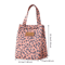 Portable Insulated Lunch Bag Stylish Thermal Food Storage Handbag For Women 5