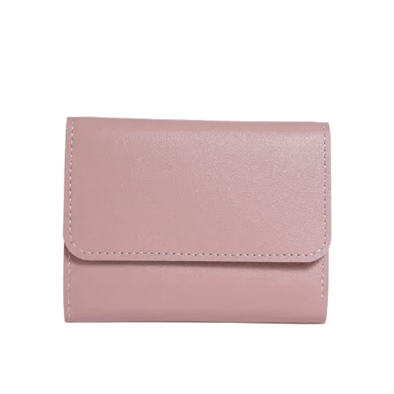 Womens Ultra Thin Trifold Wallet Compact Student Card Holder Coin Purse 7