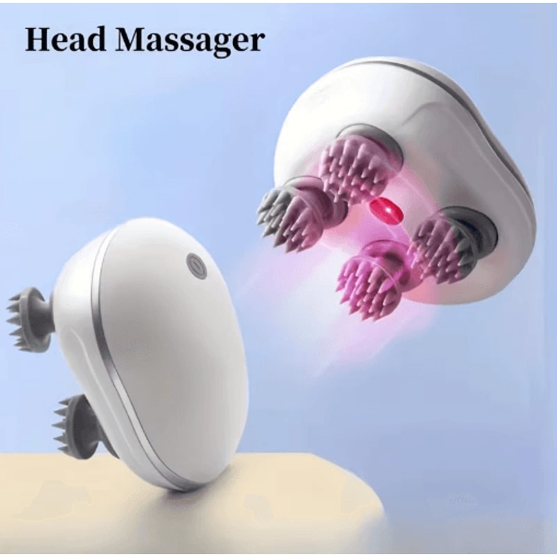 Electric Head Massager Full Body Deep Tissue Massager 0