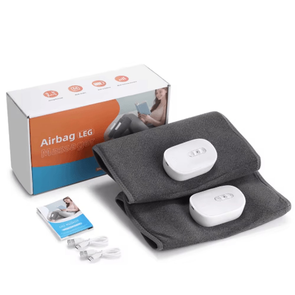 Wireless Leg Massager With Air Compression For Muscle Recovery Relaxation 1