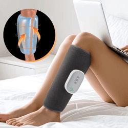 wireless leg massager with air compression for muscle recovery & relaxation