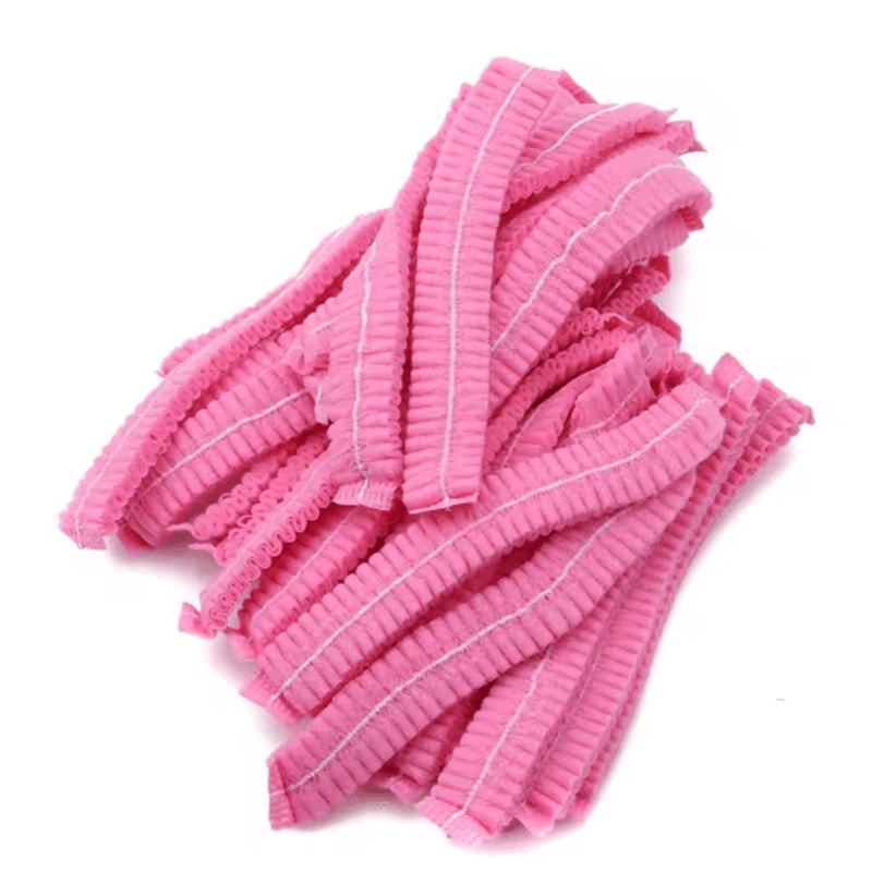 100 PCS Disposable Hair Net Caps For Hygiene Beauty Food Safety 1