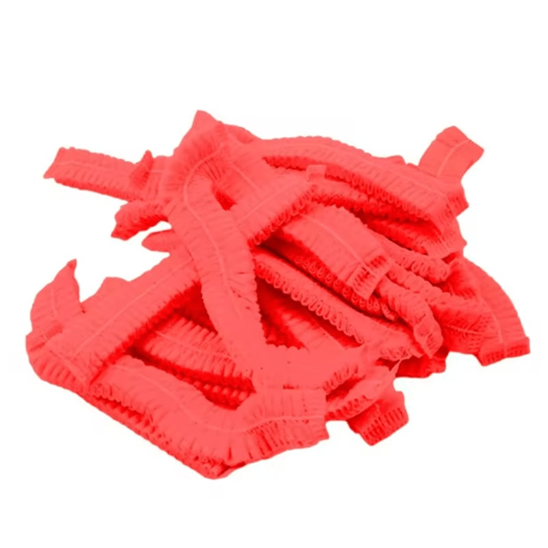 100 PCS Disposable Hair Net Caps For Hygiene Beauty Food Safety 5