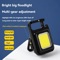 Mini Keychain Camping Light With COB Rechargeable High Brightness 4