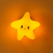 Silicone LED Cloud Star Baby Night Light For Nursery Bedside Comfort 2