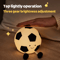 Football Silicone Night Light With Dimmable Glow Rechargeable Bedside Design 3