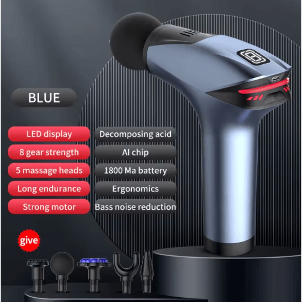 Portable Cold Compress Percussion Massage Gun For Deep Muscle Relief 2