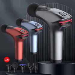 portable cold compress percussion massage gun for deep muscle relief