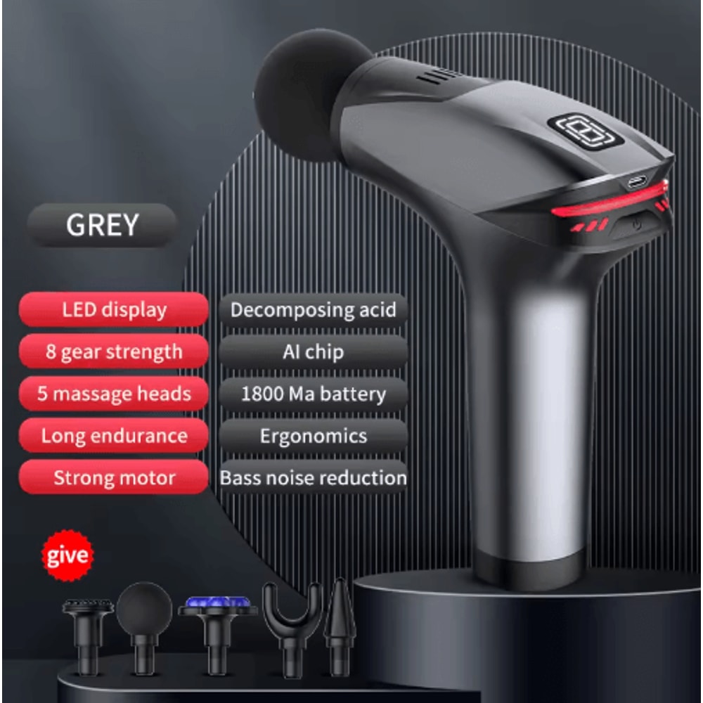 Portable Cold Compress Percussion Massage Gun For Deep Muscle Relief 4