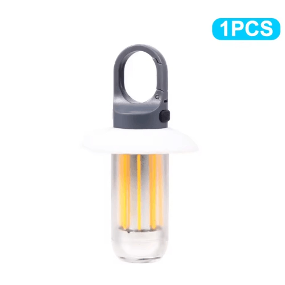 Super Bright LED Camping Lantern With Rechargeable Flashlight 5 Modes 1