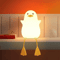 Cute Duck Silicone Night Light With Touch Pat Control USB Rechargeable Design 0