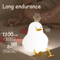 Cute Duck Silicone Touch Night Light With Timer USB Rechargeable Design 3