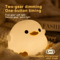 Cute Duck Silicone Touch Night Light With Timer USB Rechargeable Design 4