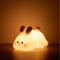 Cute Silicone Animal Night Light With USB Rechargeable Dimmable Glow 5