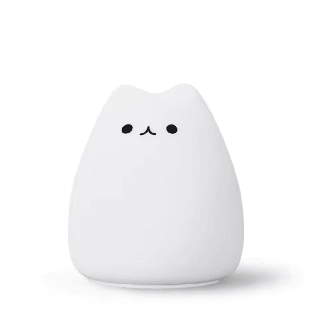 Cute Cat Night Light With Touch Control 7Color Changing Glow 3