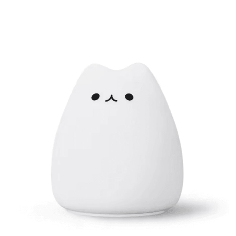 Cute Cat Night Light With Touch Control 7Color Changing Glow 3