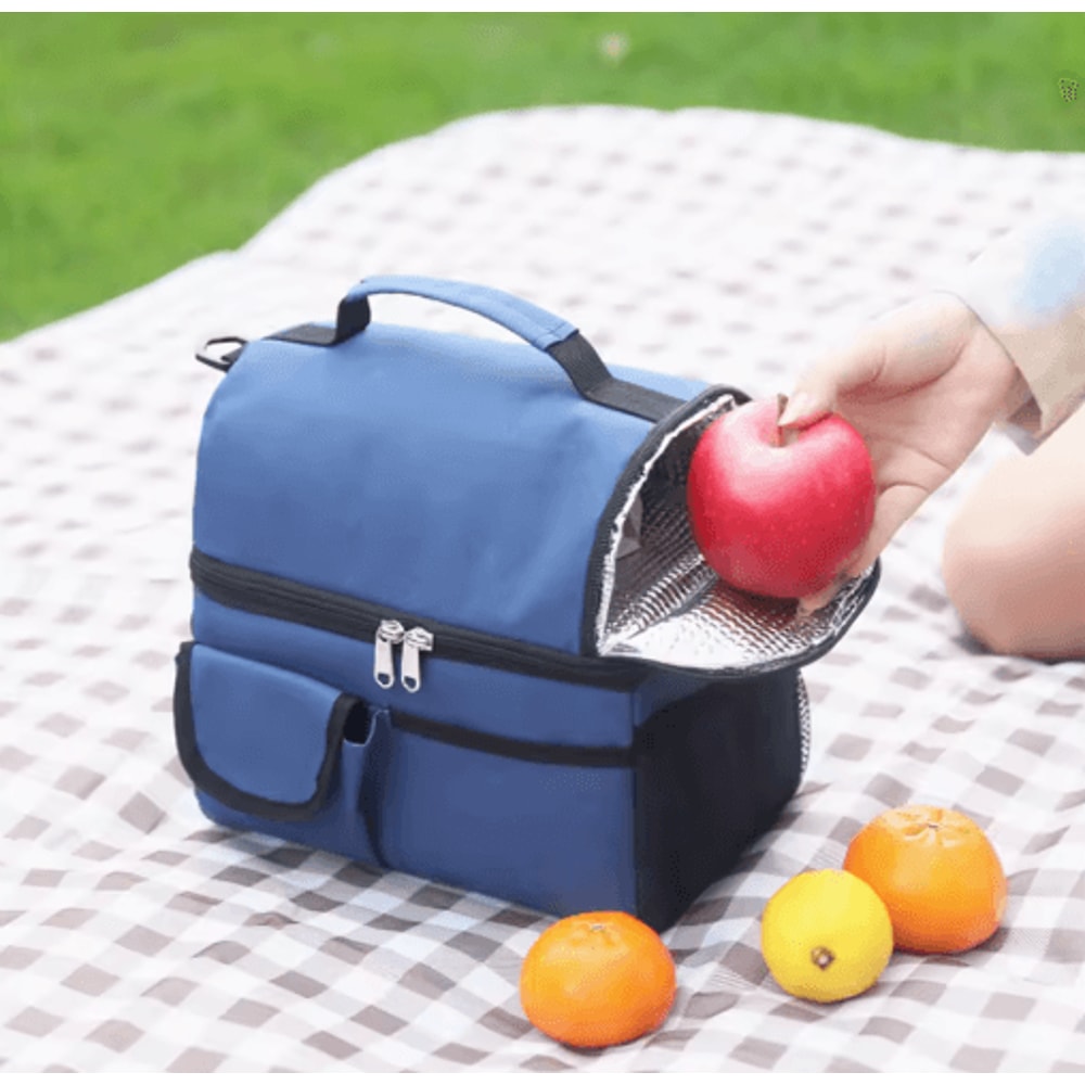 10L Insulated Lunch Bag With Waterproof Design Portable Cooler Function 9