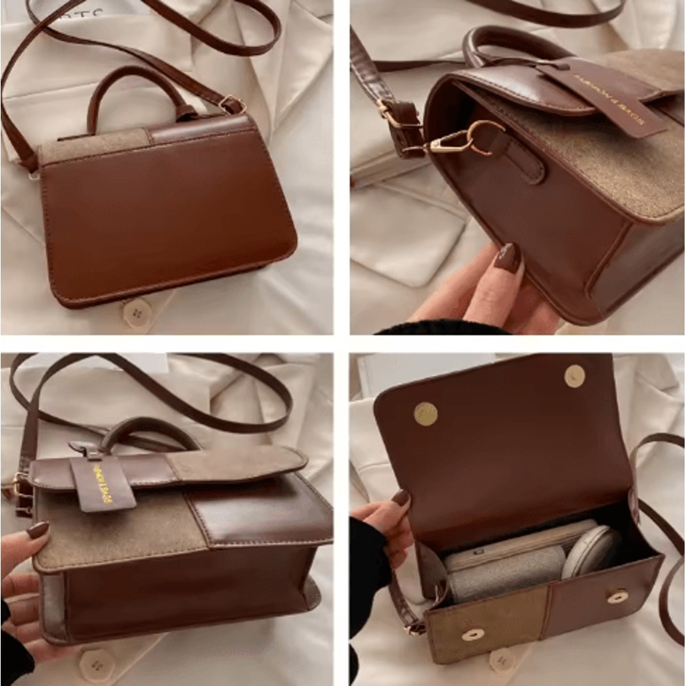 Elegant Women Crossbody Handbag With Geometric Design Everyday Style 5