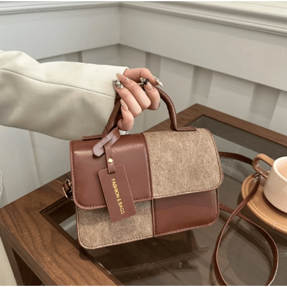 Elegant Women Crossbody Handbag With Geometric Design Everyday Style 0