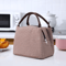 Striped Insulated Lunch Bag For Women With Thermal Cooling Stylish Tote Design 5