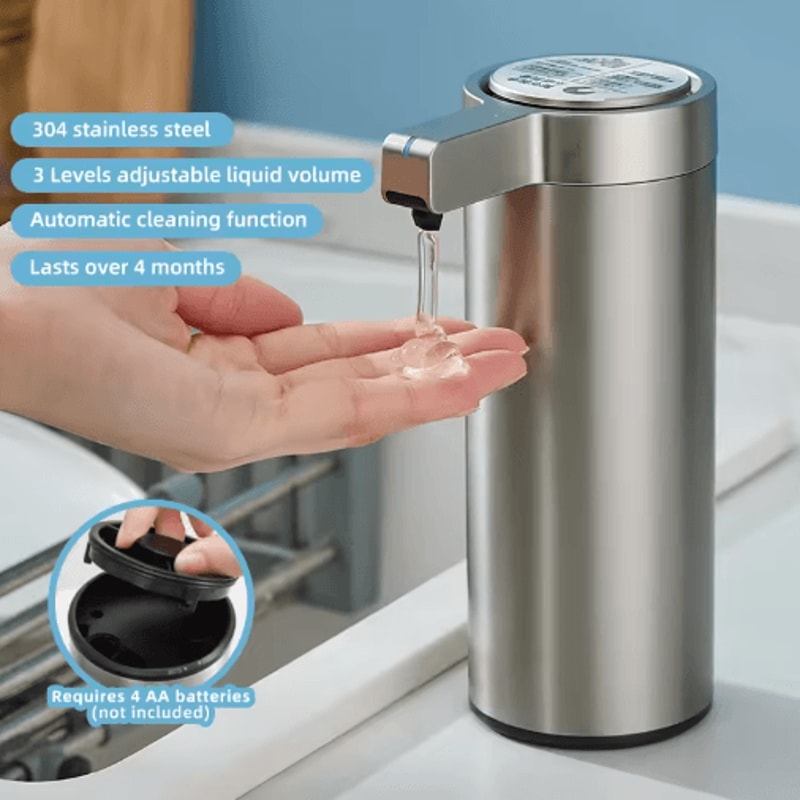 SmartSense 270ml Automatic Soap Dispenser Touchless Sensor Soap Dispenser For Kitchen Bathroom 2