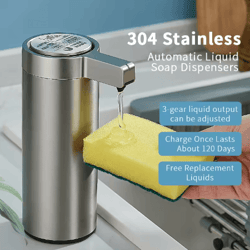 smartsense 270ml automatic soap dispenser – touchless sensor soap dispenser for kitchen & bathroom