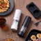 Huohou 2024 Electric Salt And Pepper Grinder Set 6Mode Electric Spice Grinder With LED Light 2pcs 4