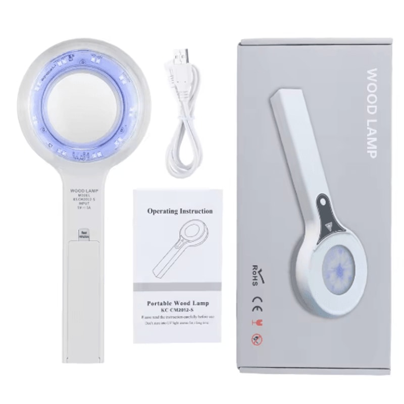 ProGlow UV Woods Lamp Skin Analyzer Professional Skin Analysis Lamp For Facial Diagnostics 1