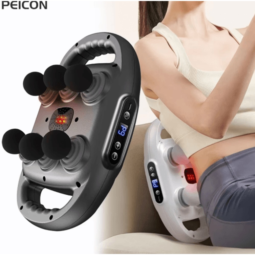 ProPulse Massage Gun High Power Muscle Massager Gun With 6 Heads For Full Body Recovery 0