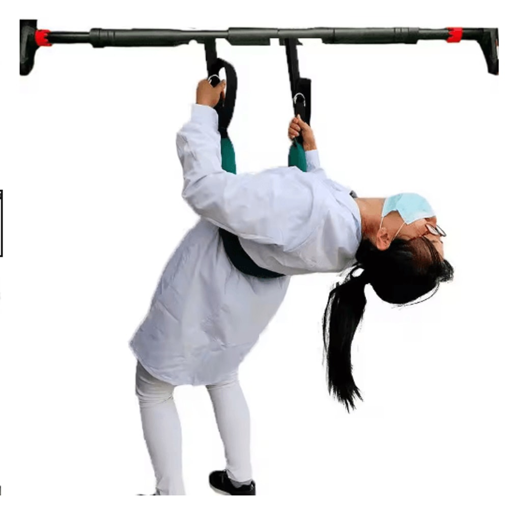 Spine Relief Pro Lumbar Traction Belt Adjustable Back Stretcher Strap For Spinal Decompression Pai 6