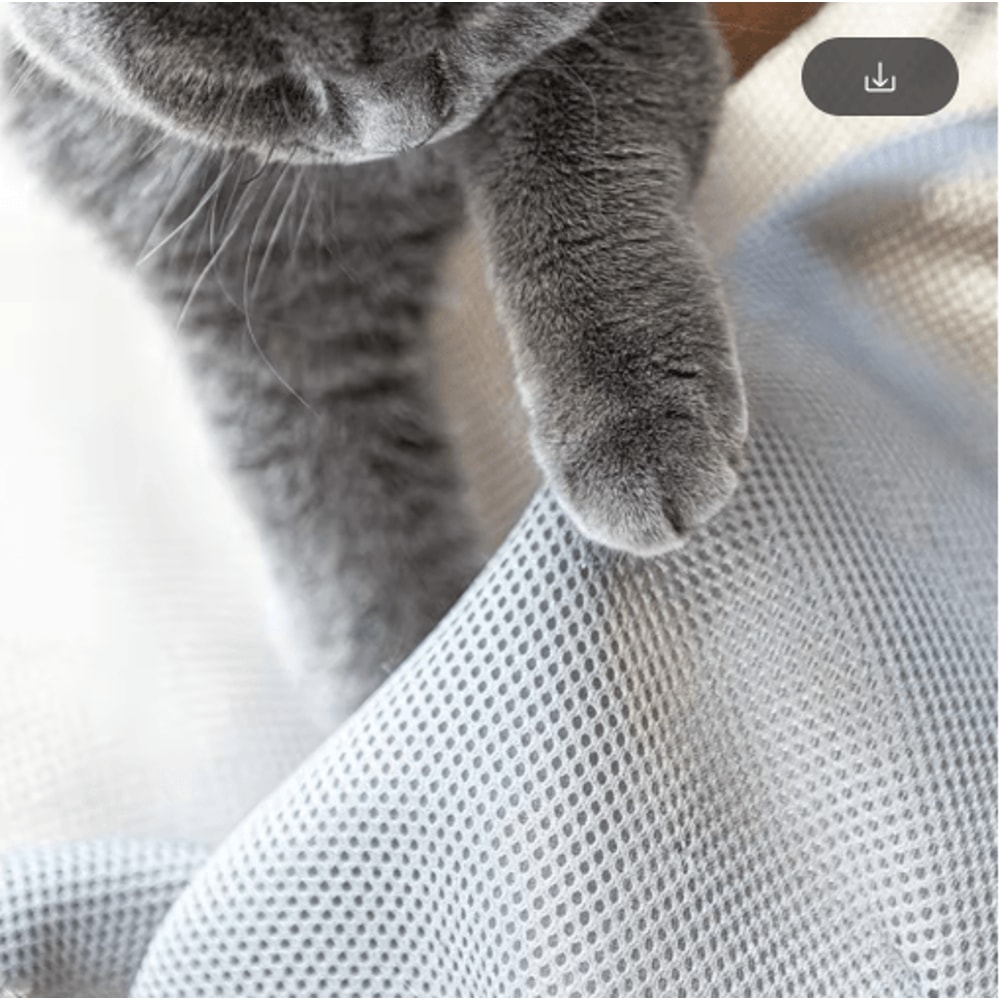 Cozy Lift Cat Hammock Bed Elevated Pet Hanging Bed For Deep Sleep Easy Cleaning 9