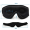 SleepWave Bluetooth Sleep Mask Headphones 3D Wireless Eye Mask With Speakers For Music Deep Rest 9